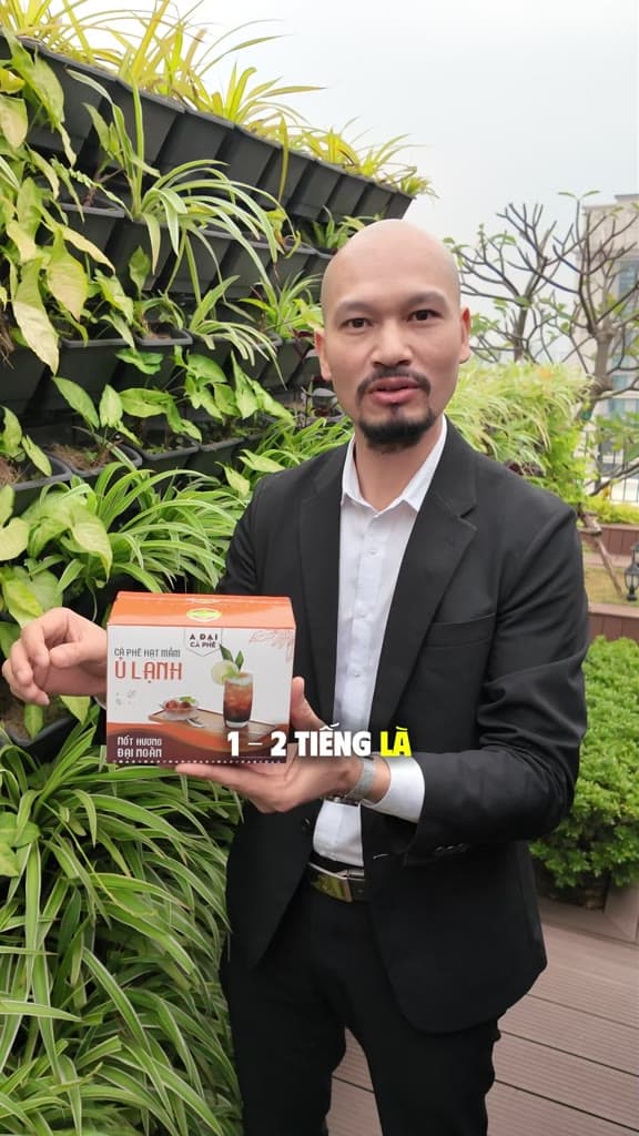 Cà Phê Hạt Mầm Ủ Lạnh A Đại - Cold Brew Hộp Túi Lọc (8 gói) - Hương Trái Cây, Thanh Lọc Cơ Thể