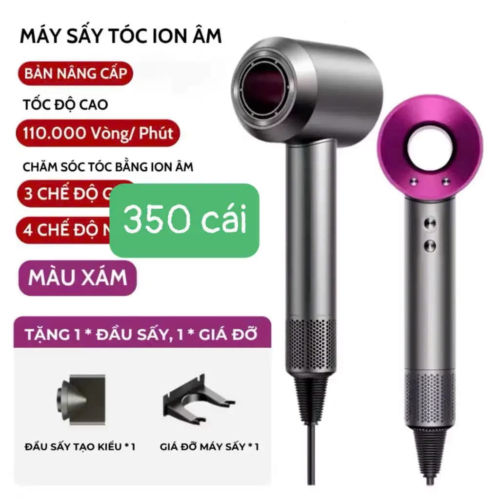 Máy sấy tóc 2 chiều ion âm