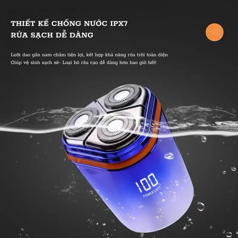 Máy cạo râu mini JINFEI SH-588 (3 đầu)