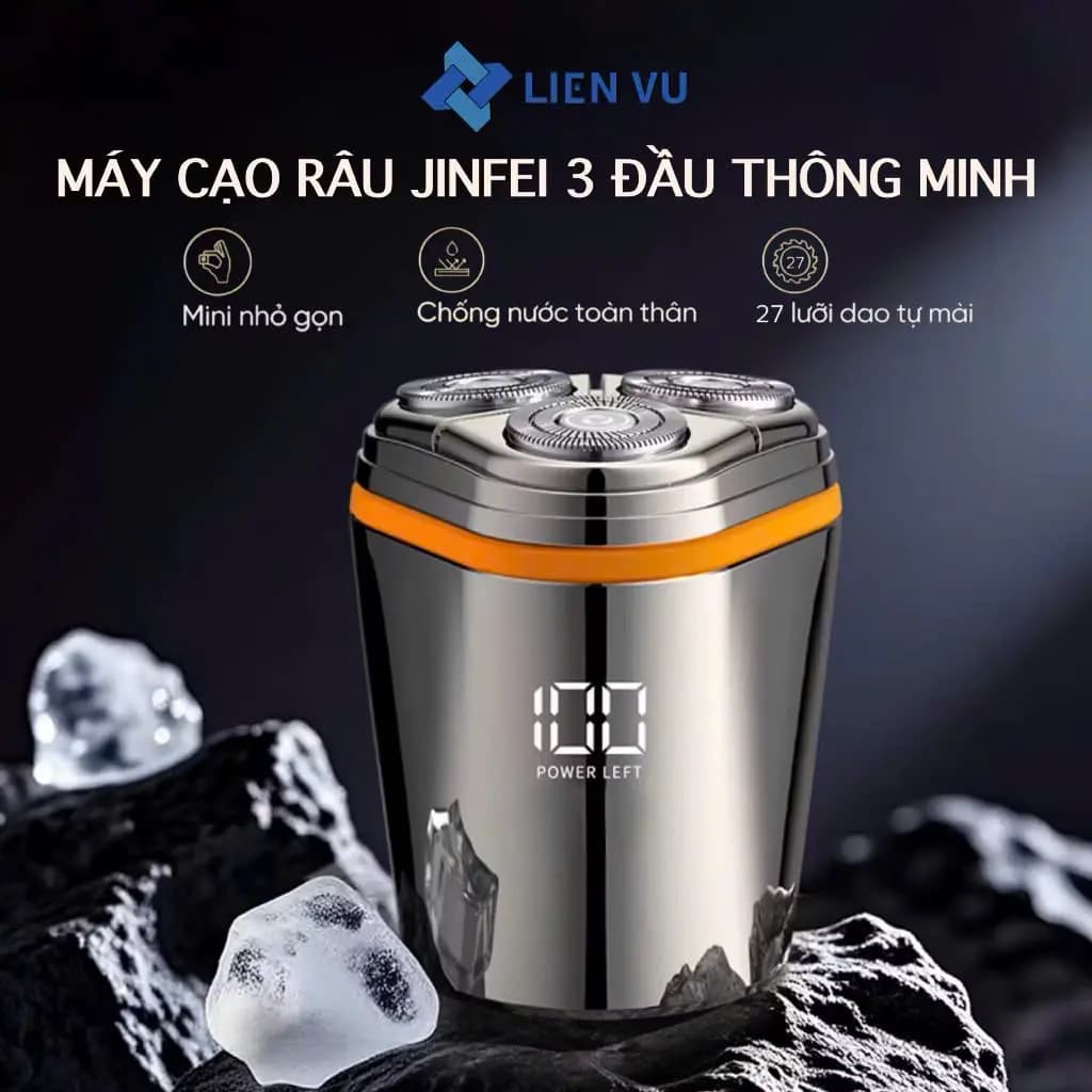 Máy cạo râu mini JINFEI SH-588 (3 đầu)