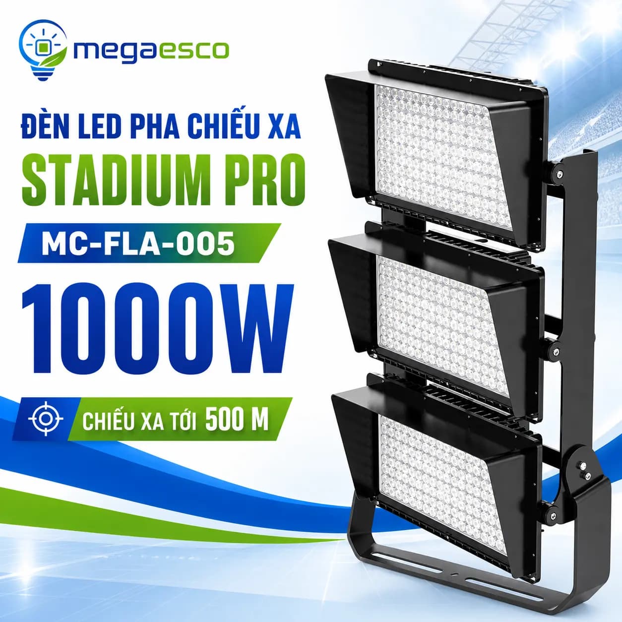 Mega Esco Stadium Pro LED Floodlight MC-FLA-005
