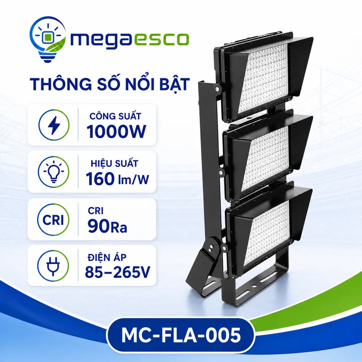 Mega Esco Stadium Pro LED Floodlight MC-FLA-005