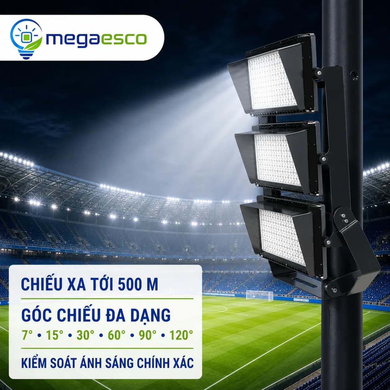 Mega Esco Stadium Pro LED Floodlight MC-FLA-005