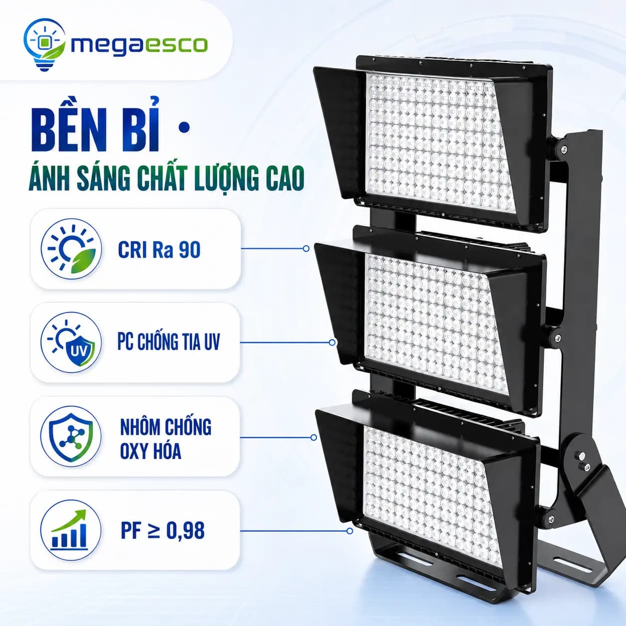 Mega Esco Stadium Pro LED Floodlight MC-FLA-005