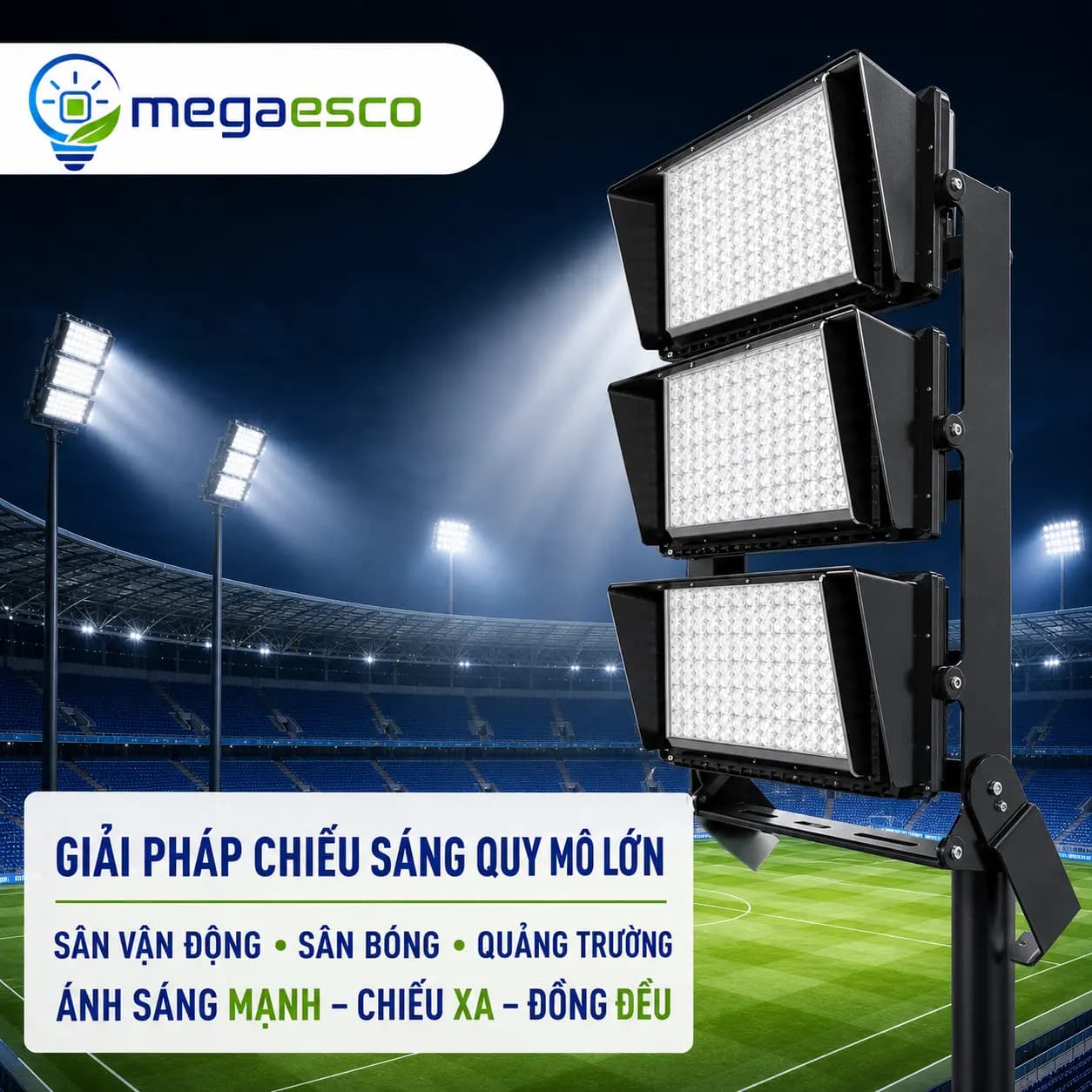 Mega Esco Stadium Pro LED Floodlight MC-FLA-005
