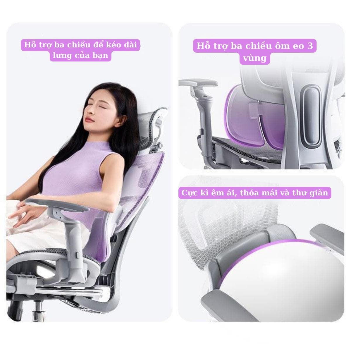 {CTH 68} Anzani Ghế Công Thái Học CTH 68 Full Lưới Wintex Hàn Quốc Ngả 145 Độ Có Gác Chân Lưới 360 Độ Xoay Bảo Hành 6 Tháng Ghế Văn Phòng Ergonomic