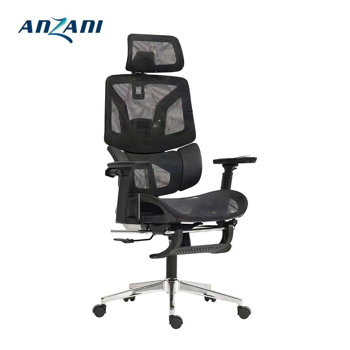 {CTH 97} Ghế tựa lưng công thái học CTH 97 nhà Anzani Ghế Xoay Công Thái Học, Lưng Hợp Kim Nhôm, Tựa lưng 6D