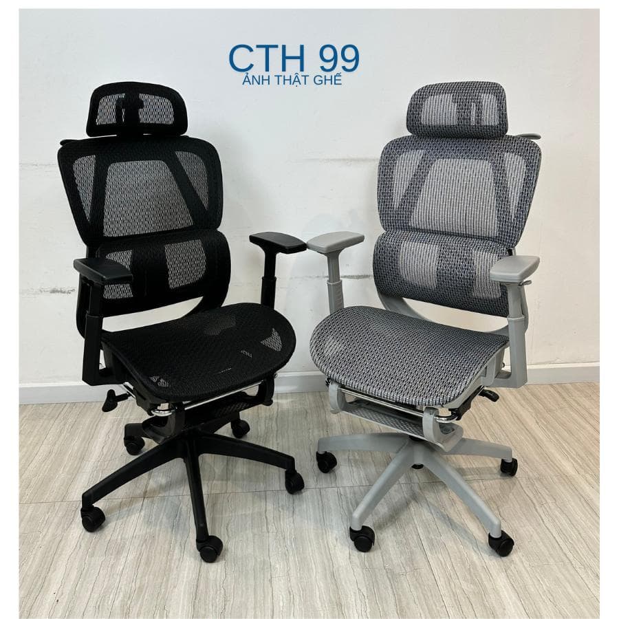 Ghế công thái học Anzani - ghế tựa lưng chỉnh dáng ngồi công thái học full lưới CTH 99 Anzani, ghế công thái học chỉnh dáng CTH 27, 2 mẫu ghế quốc dân ngả thành giường giá tốt nhà Anzani, ngồi thích giá rẻ nhựa bền ghế  công