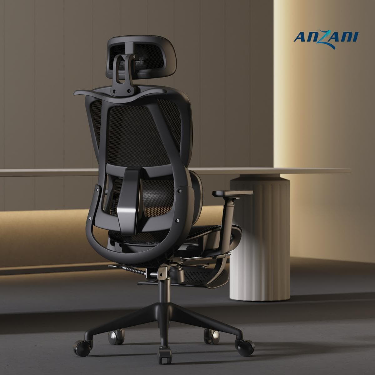 Ghế công thái học Anzani - ghế tựa lưng chỉnh dáng ngồi công thái học full lưới CTH 99 Anzani, ghế công thái học chỉnh dáng CTH 27, 2 mẫu ghế quốc dân ngả thành giường giá tốt nhà Anzani, ngồi thích giá rẻ nhựa bền ghế  công