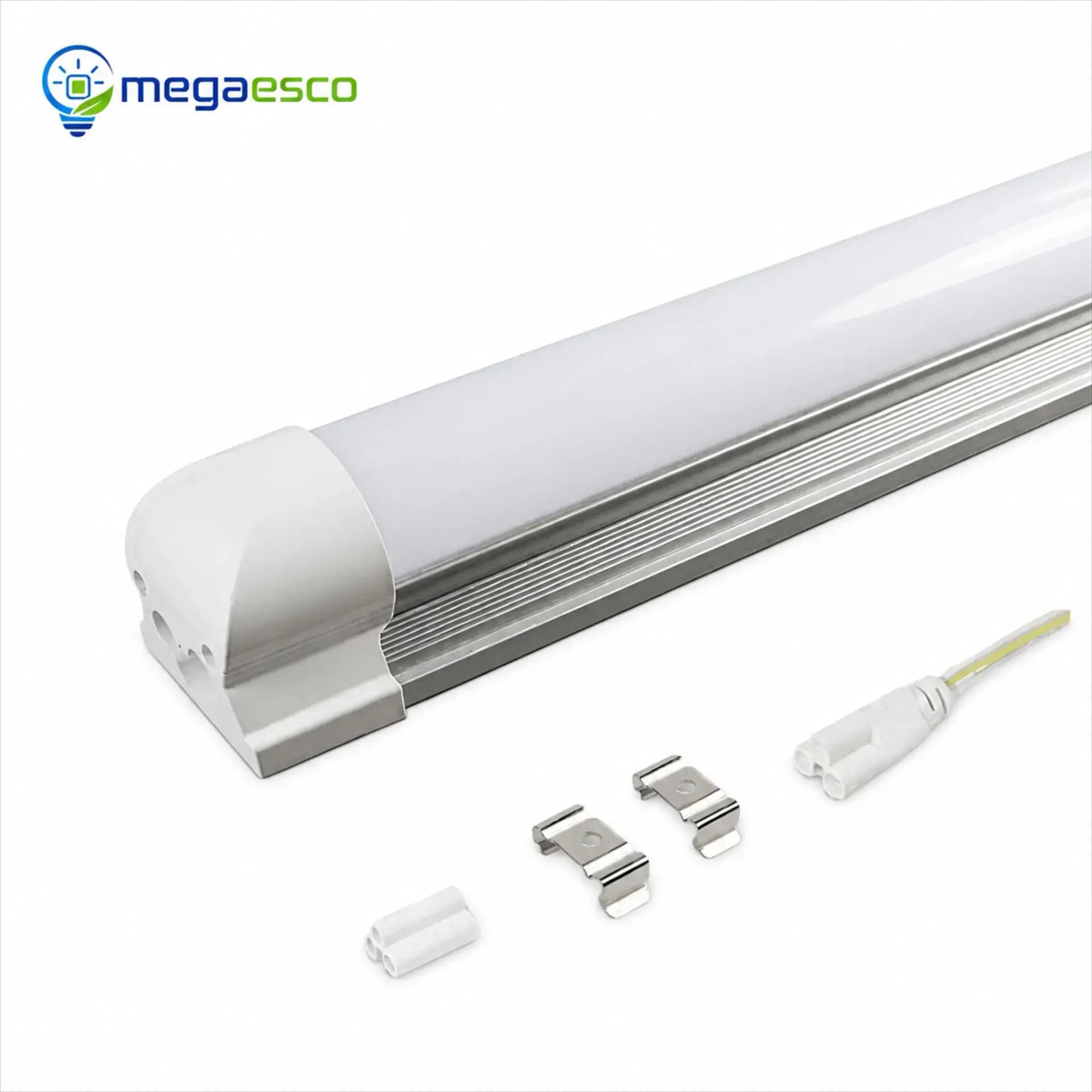 Đèn tuýp LED T8 8W 1m2 liền máng, công nghệ mới tiết kiệm điện năng