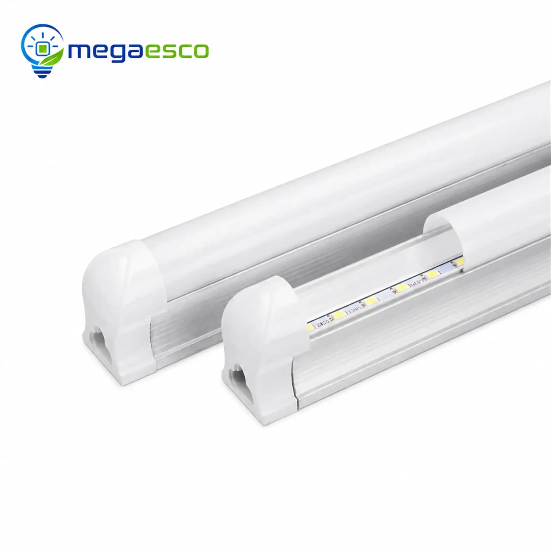 Đèn tuýp LED T8 8W 1m2 liền máng, công nghệ mới tiết kiệm điện năng