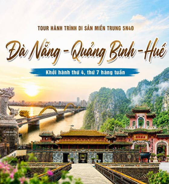Tour Di Sản Miền Trung 5N4Đ - Đà Nẵng - Quảng Bình - Huế