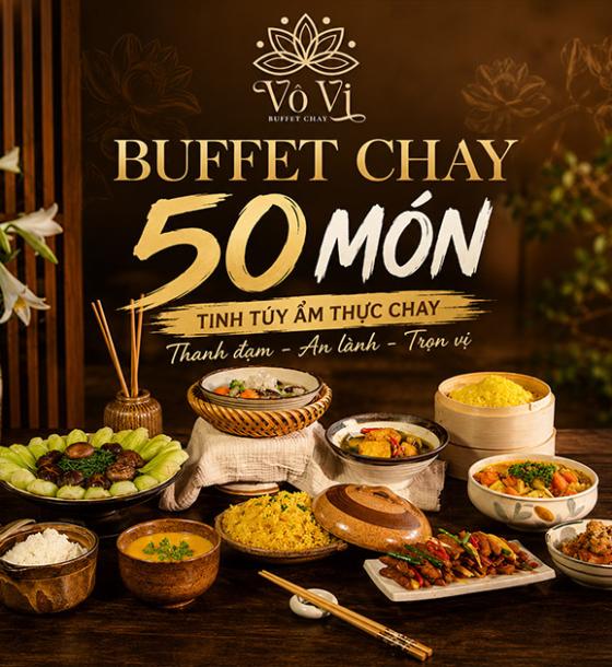Nhà Hàng Chay Vô Vi - Buffet Chay 50 Món