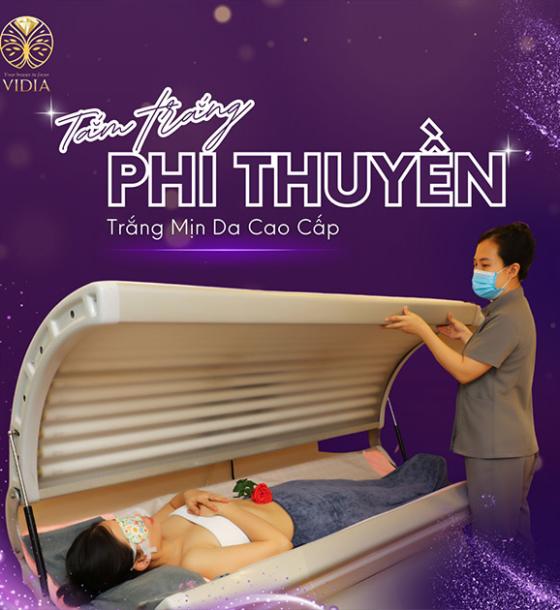 Vidia Clinic - Tắm Ủ Trắng Phi Thuyền Trắng Mịn Da Cao Cấp