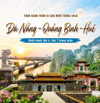 Tour Di Sản Miền Trung 5N4Đ - Đà Nẵng - Quảng Bình - Huế