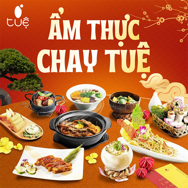 Ẩm Thực Chay Tuệ Biên Hòa - Buffet Chay Buổi Tối Cao Cấp